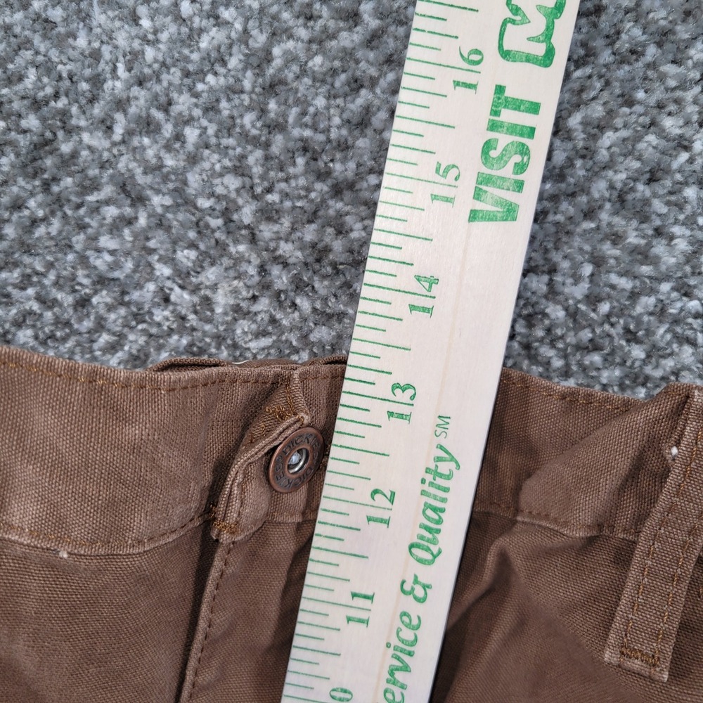 Dickies Mens Carpenter Duck Jean Brown Relaxed Fit‎ Straight Leg 38x34 NWT - Picture 5 of 14